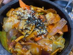 鱿鱼五花肉拌饭-安大叔拌饭(宝龙店)