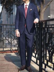 -怒马会 全麻衬西装高级定制