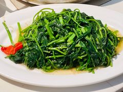 虾酱炒空心菜-肥仔文澳门猪骨煲(南京西路店)