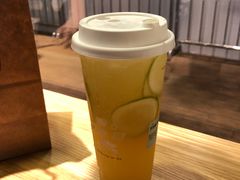 手壓爆檸綠-喜茶(上海正大广场店)