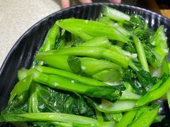 蒜蓉菜心-潮十三潮汕砂锅粥(高新四路大都荟店)