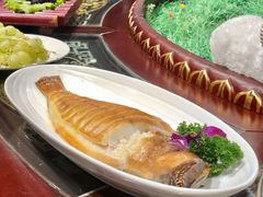 奶香烤碟鱼-草原明珠大酒店蒙餐