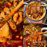 太费饭了🔥梯砍下的肥肠血旺拌饭ju划算❗