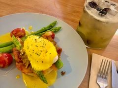 来店里必须喝的黑提青瓜果茶-The Good Place好地方·Brunch·coffee(国贸店)