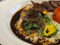 意大利烩饭配慢煮小牛舌-C&R西班牙餐厅