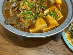 -东来菜馆•手抓海鲜家常菜•海鲜锅贴(鸽子窝店)