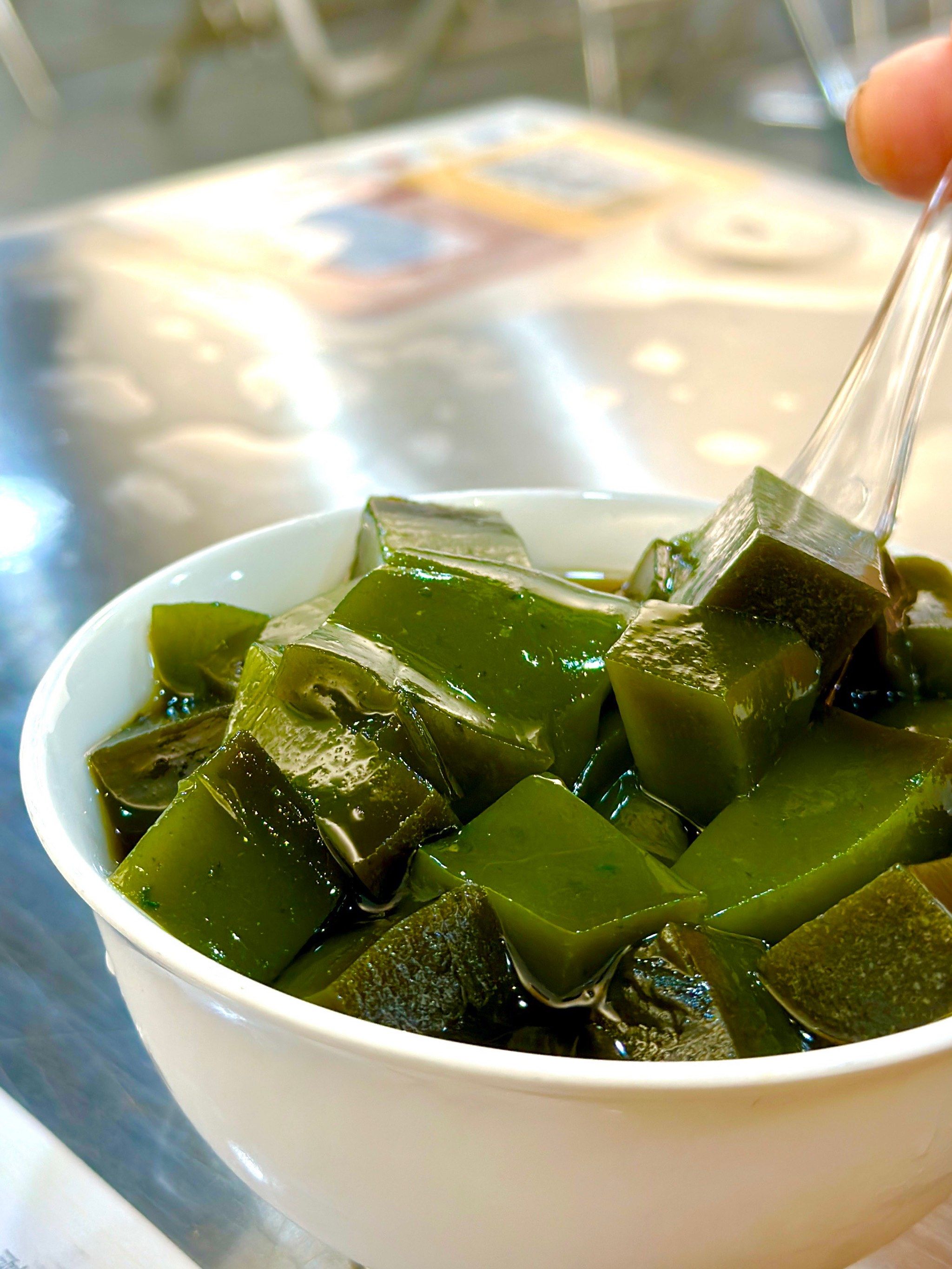 这一碗绿凉粉你值得来吃