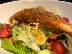 奶油三文鱼蘑菇意大利面-bluefrog蓝蛙(水游城店)