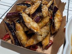 家常风味茄条-双合园·海鲜水饺青岛菜(万佳广场店)