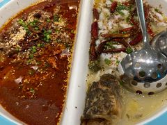 姚姚酸菜鱼拼水煮牛肉-姚姚酸菜鱼(五象万象汇店)