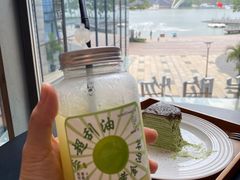 -36抹茶·千层与鲜果茶(欢乐海岸店)