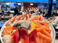 -争先鲜·蒸汽海鲜自助·鲜切牛肉
