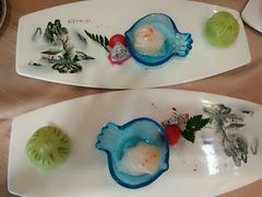 素菜包陪虾饺-广州塔晖粤轩中餐厅