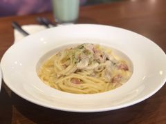 奶油蘑菇培根面奶油蘑菇培根面-UPPER KITCHEN(延安路店)