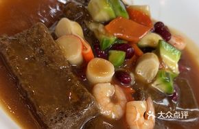 Braised Tofu with Abalone Sauce