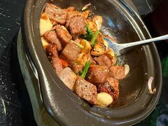 砂锅生啫牛肉粒-彩虹之约•淮扬家宴(亚运村店)