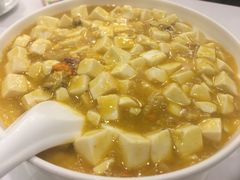 蟹黄豆腐-雪园上海饭店(港湾1号店)