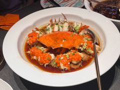 肉饼蒸膏蟹-锦府园·新台州菜(合生汇店)