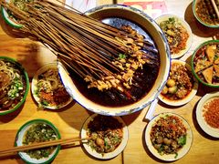 拈签一笑-拈签一笑黄牛肉辣卤串串
