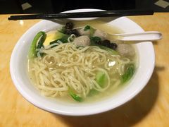 鸡汤贡丸面-富源春面馆(四川北路店)