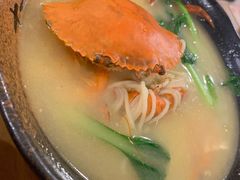 膏蟹汤面-十面欢腾·海鲜面·台式Bistro(长乐路店)