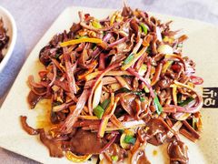 野菜炒鸡肫-岳阳飘湘楼(镇坪店)