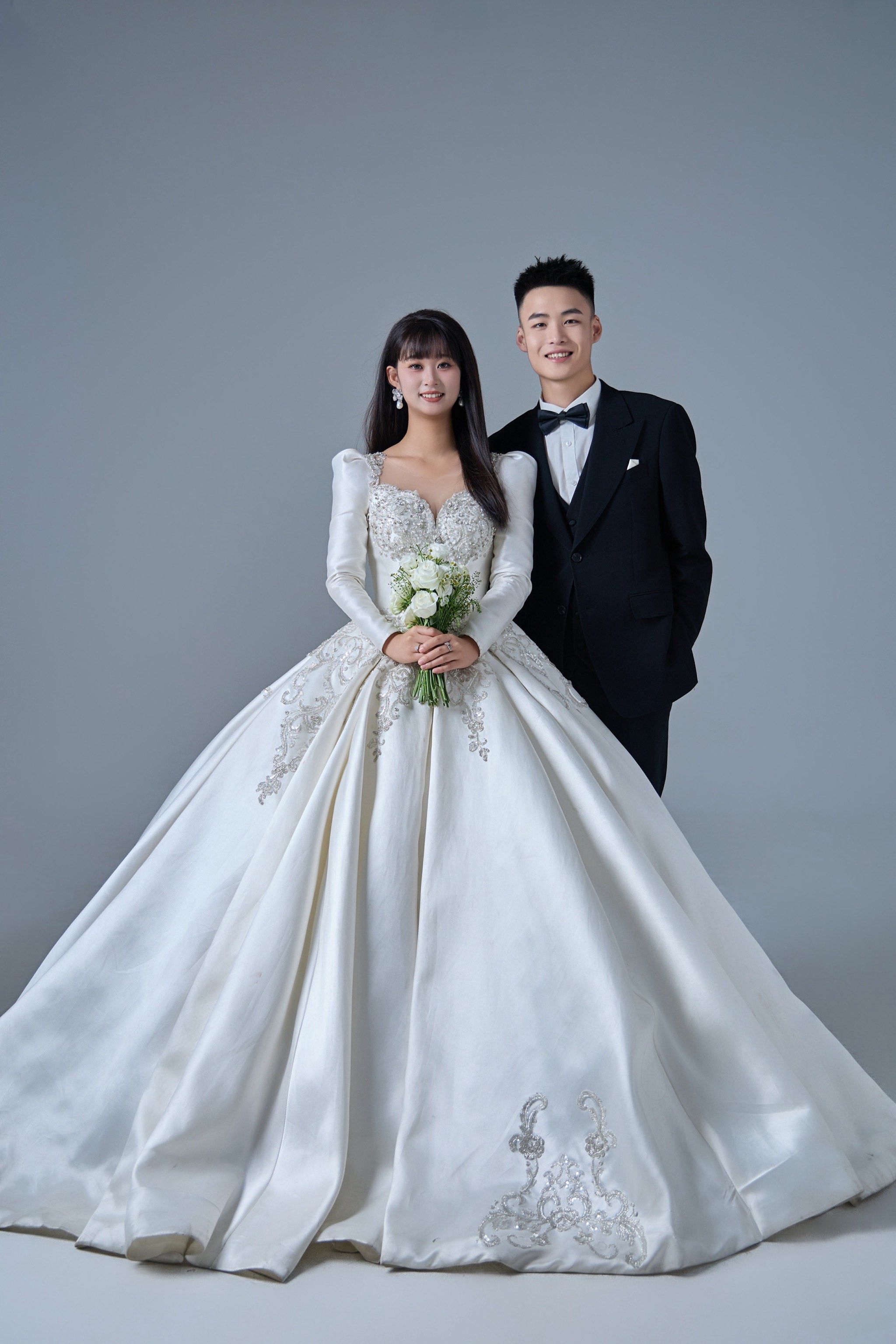 婚纱照来啦,甜蜜满满