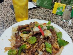 濕炒豉椒牛肉河-新鸿发咖啡美食