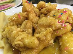 拔丝奶豆腐-林西县清香楼(清真饭店)