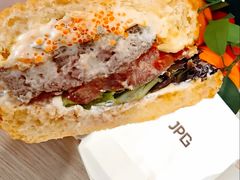 柠香蟹籽牛肉汉堡-JPG canteen(广州东山口店)