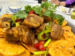 炕锅羊排-三江源美食城