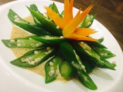 胡麻酱秋葵-蟹之国·精品蟹料理(极地店)