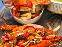 花蟹-外伶仃岛海鲜市场