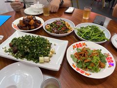 盐葱牛肉粒-谢记上海大排档(长寿路店)