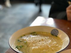 鸡汤银丝面-新万鑫银丝面·非遗无锡味(惠山古镇店)