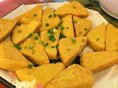 香煎黄豆腐-银峰农庄·特色烧鸡·鲜无花果浸鸡