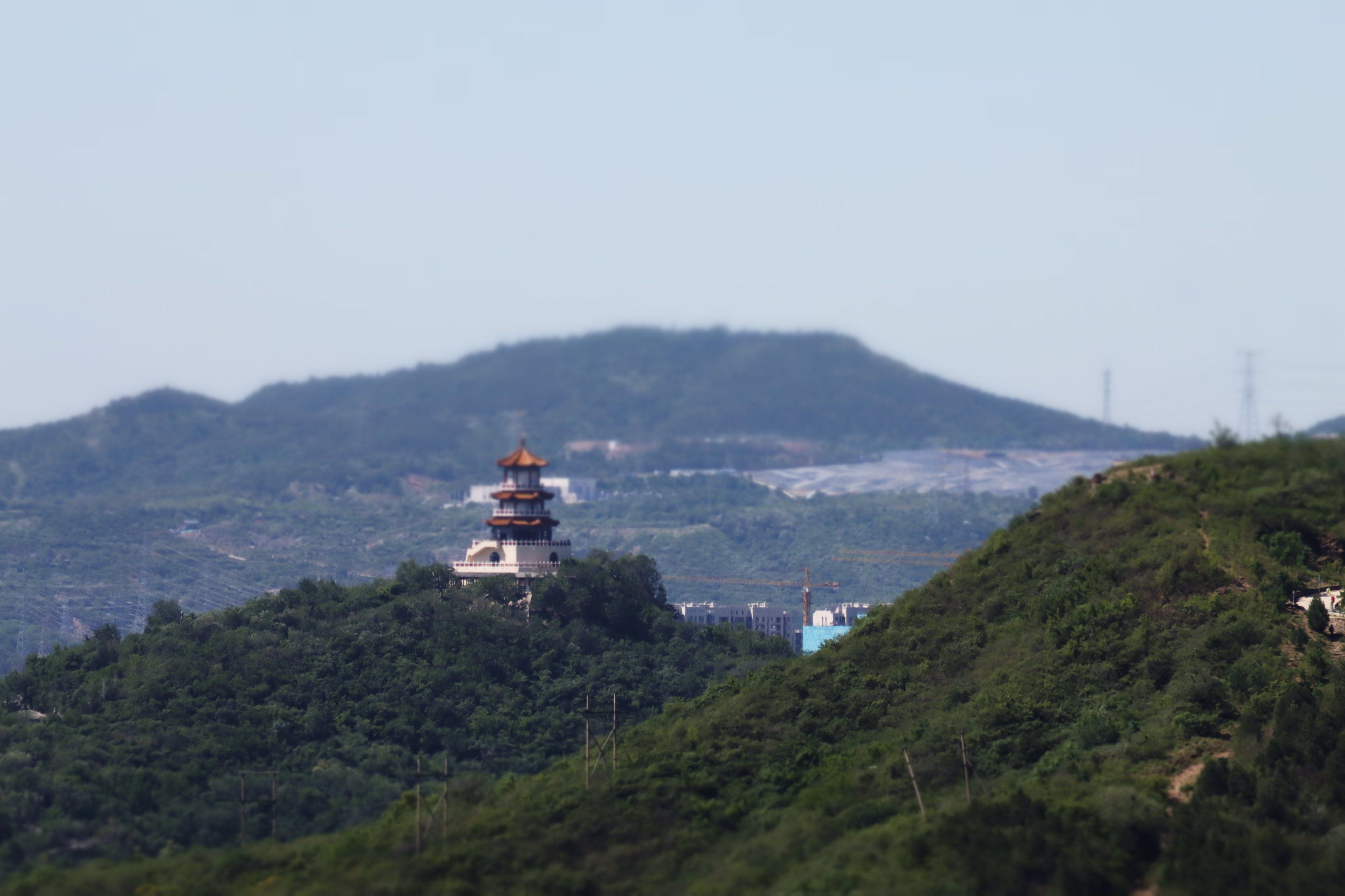 石景山法海寺森林公园山顶视角超赞