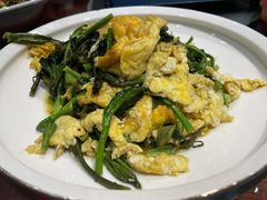 野菜炒蛋-柴火大院烤鸭民间菜
