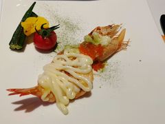丘比酱焗大明虾佐红蟹子-御泉七味铁板烧(高区店)