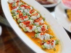 豆腐鱼裹秋茄-大门水乡·顺德菜