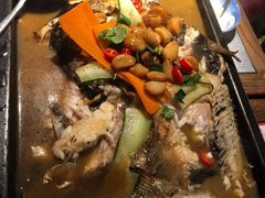 -探鱼·鲜青椒爽麻烤鱼(天河优托邦店)