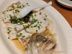 功夫葱油淋鲈鱼-常来小聚·广州非遗传承餐厅(中山二路店)