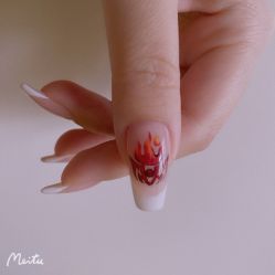 彩绘-月野兔日式美睫美甲