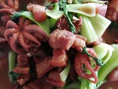 八爪鱼炖红烧肉-叶存利海鲜大馅饺子(东戴河止锚湾店)