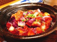 客家茄子煲-绿茶餐厅(布吉万象汇店)