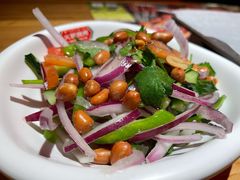 凉拌老虎菜-火联烧烤(学院路创始店)