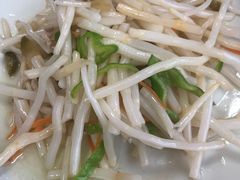 芦苇根炒肉丝-梦缘水乡·湖景餐厅