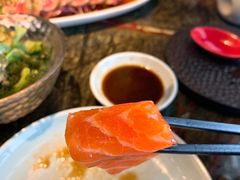 三文鱼刺身-炙柒Sekinana·精致料理 烧鸟·铁板烧(海上世界店)
