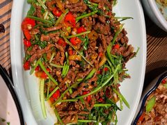 野山椒香菜牛肉丝-湖南人家·家传湖南菜(水围店)