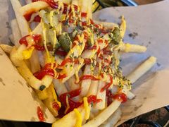 泡菜薯条-包装马车·韩国料理·포장마차